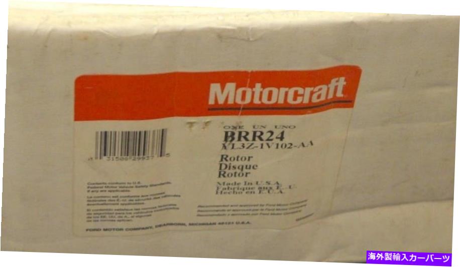brake disc rotor Motorcraft BRR24ディスクブレーキローターは97-00フォードF-150に適合します Motorcraft BRR24 Disc Brake Rotor fits 97-00 Ford F-150【並行輸入品】