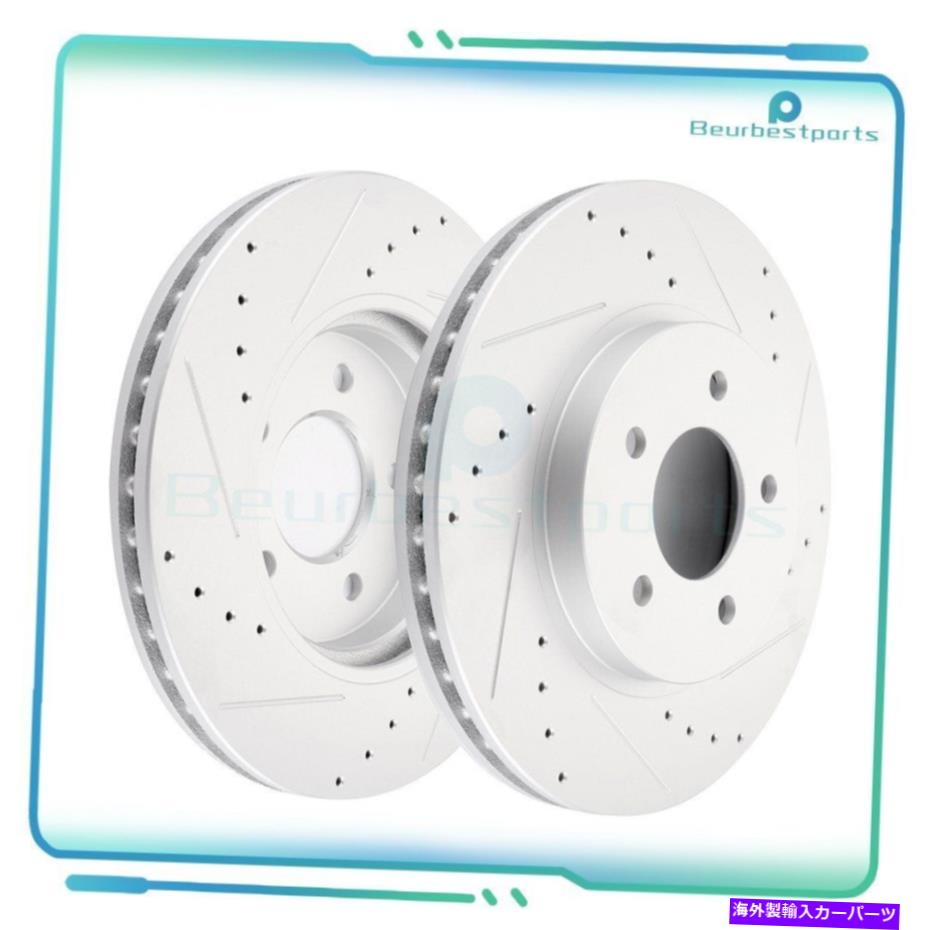 brake disc rotor Ford Escape 2004-2007 Mercury Mariner 2008-2011フロントブレーキローターディスク Fits Ford Escape 2004 - 2007 Mercury Mariner 2008 - 2011 Front Brake Rotor Discs【並行輸入品】