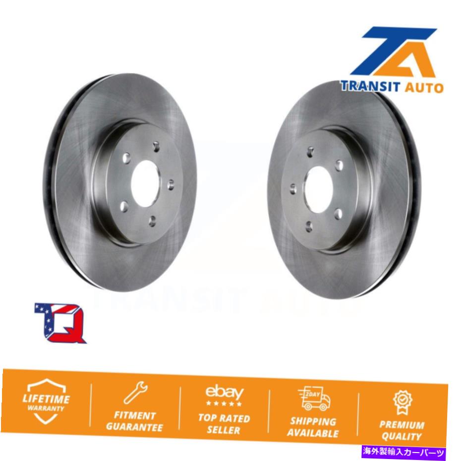 brake disc rotor 2002年から2008年のジャガーXタイプのフロントディスクブレーキローターペア Front Disc Brake Rotors Pair For 2002-2008 Jaguar X-Type【並行輸入品】