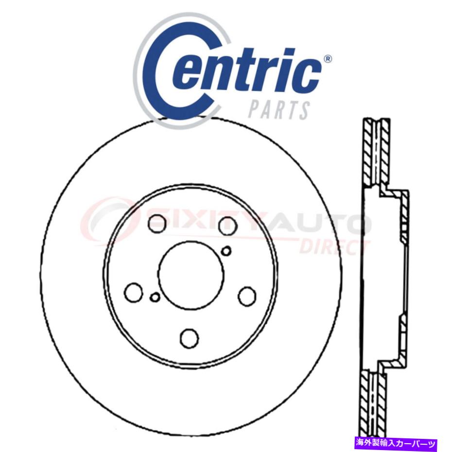 brake disc rotor 中心120.44140キットセットブレーキXW用ディスクブレーキローター Centric 120.44140 Disc Brake Rotor for Kit Set Braking xw【並行輸入品】