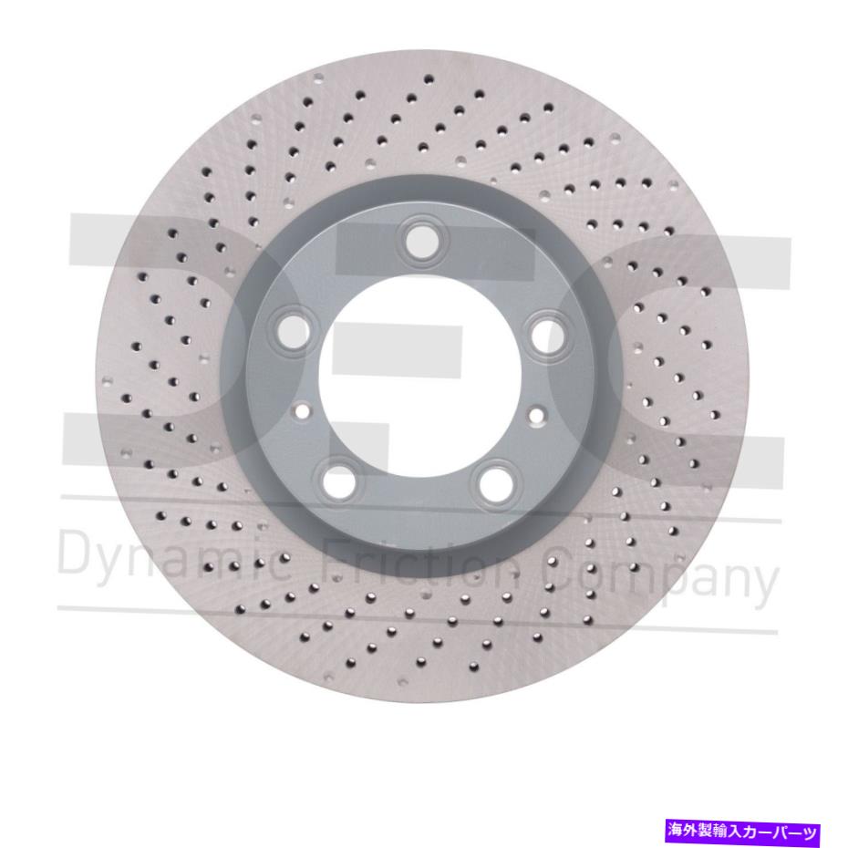 brake disc rotor ポルシェ用ダイナマイト摩擦フロントドライバーサイドディスクブレーキローター（624-02051D） Dynamite Friction Front Driver Side Disc Brake Rotor for Porsche (624-02051D)【並行輸入品】
