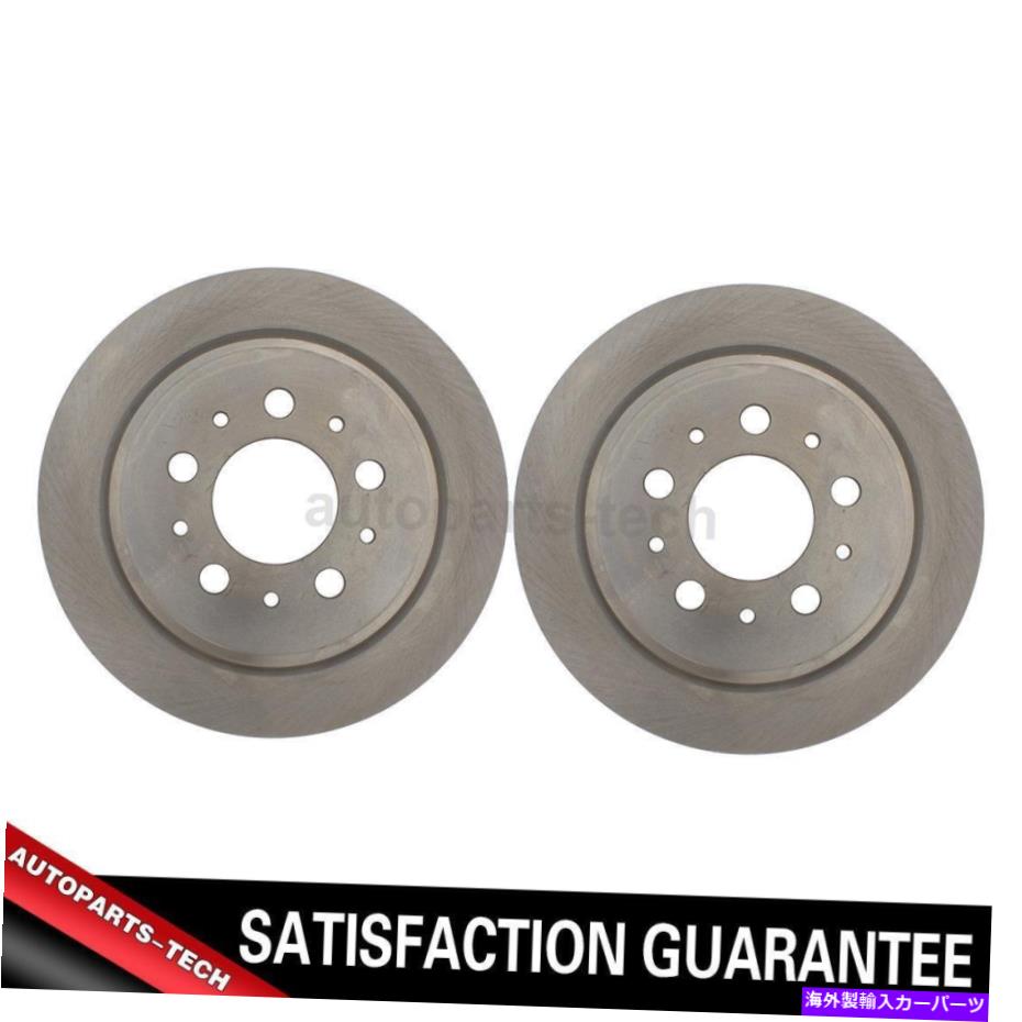 brake disc rotor ボルボS90 1997?1998用の2x C-Tekリアディスクブレーキローター 2x C-Tek Rear Disc Brake Rotor For Volvo S90 1997~1998【並行輸入品】