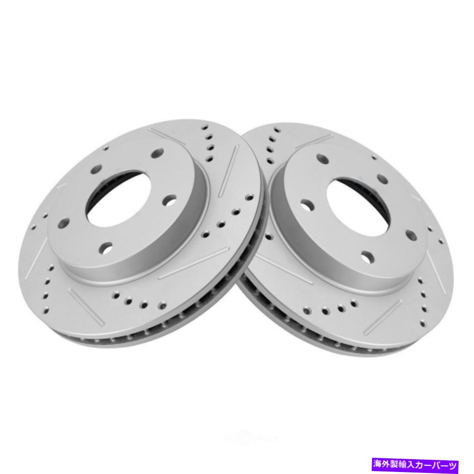brake disc rotor ディスクブレーキローターセットTRQ BRA75040 Disc Brake Rotor Set TRQ BRA75040【並行輸入品】