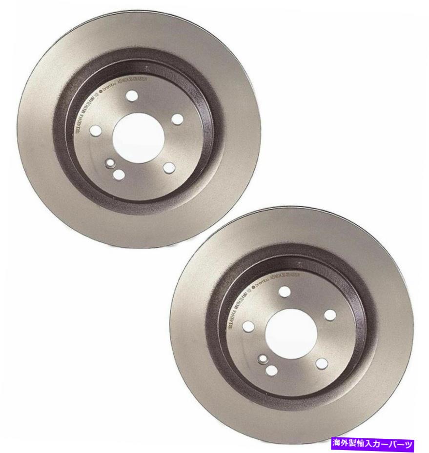 brake disc rotor メルセデスW216 W221用の2つのリア320mmコーティングディスクブレーキローターのブレンボペアセット Brembo Pair Set of 2 Rear 320mm Coated Disc Brake Rotors For Mercedes W216 W221【並行輸入品】