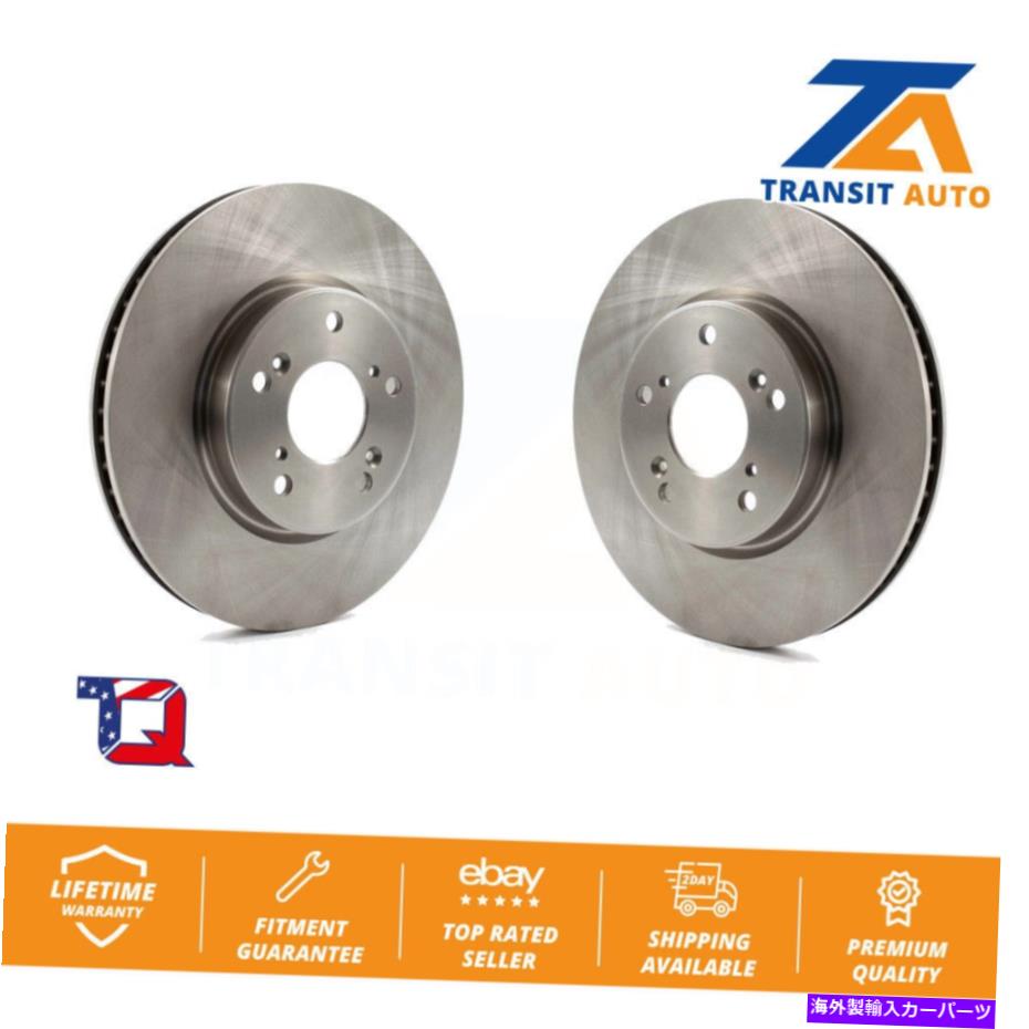 brake disc rotor ホンダアコードシビック用のフロントディスクブレーキローターペア Front Disc Brake Rotors Pair For Honda Accord Civic【並行輸入品】