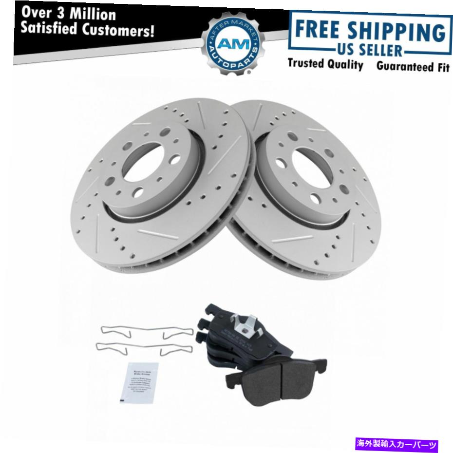 brake disc rotor ボルボS60 V70 XC70用のフロントブレーキパッド＆パフォーマンスローターキット Front Brake Pad & Performance Rotor Kit for Volvo S60 V70 XC70【並行輸入品】 43,098円