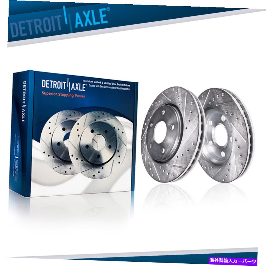 brake disc rotor フォードレンジャーエクスプローラースポーツマツダB4000用の4WD 305mmフロントドリルブレーキローター 4WD 305mm Front Drilled Brake Rotors for Ford Ranger Explorer Sport Mazda B4000【並行輸入品】