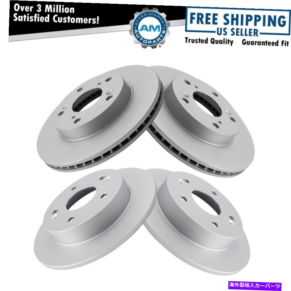 brake disc rotor ブレーキローターセットフィット2013-2014 Acura ILX 2012-2014 Honda Civic Brake Rotor Set Fits 2013-2014 Acura ILX 2012-2014 Honda Civic【並行輸入品】