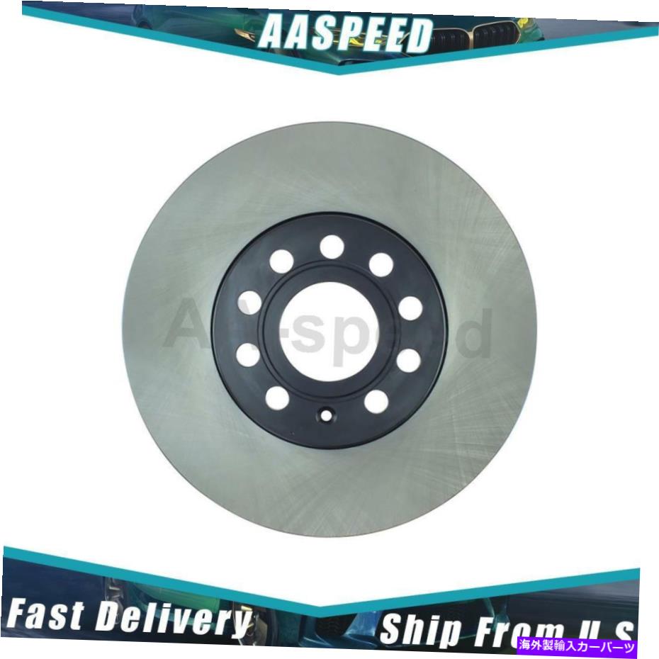 brake disc rotor 2010年から2018年のアウディA3の1倍のディスクブレーキローターフロントセントリックパーツ 1X Disc Brake Rotor Front Centric Parts For 2010-2018 Audi A3【並行輸入品】