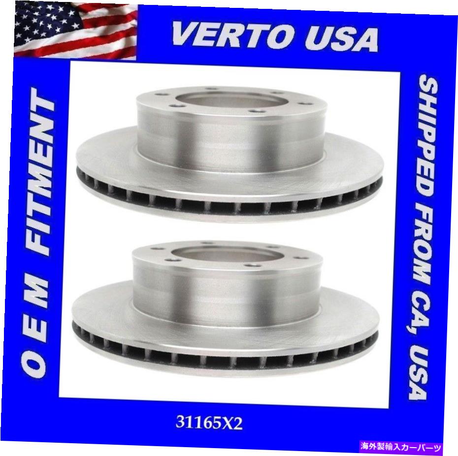 brake disc rotor トヨタタコマ1995から2004年のフロントブレーキローターは、フィットメントチャートに基づいています Front Brake Rotors For Toyota Tacoma 1995 to 2004 Base on Fitment Chart【並行輸入品】