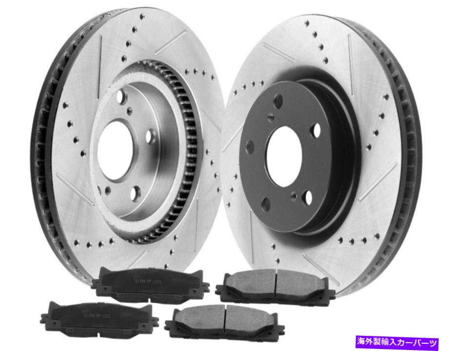 brake disc rotor レクサスES300H ES350トヨタカムリアバロンG8用ディスクブレーキローターブレーキパッド Disc Brake Rotors Brake Pads for Lexus ES300h ES350 Toyota Camry Avalon G8【並行輸入品】