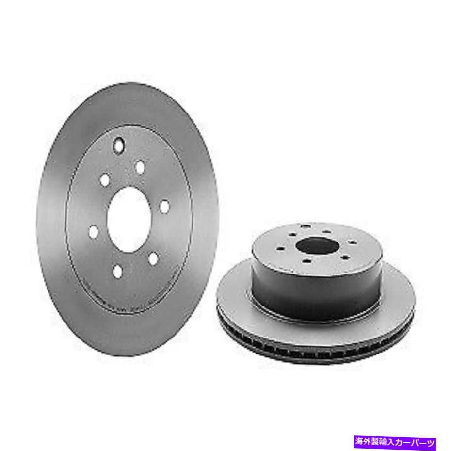 brake disc rotor 05-12日のニッサンパスファインダー用のブレンボリアディスクブレーキローター（09.B521.11） Brembo Rear Disc Brake Rotor for 05-12 Nissan Pathfinder (09.B521.11)【並行輸入品】