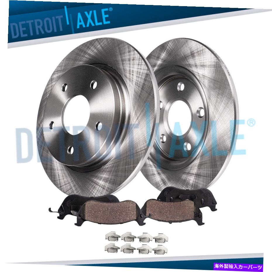 brake disc rotor 12.60インチRWDリアローター +充電器用ブレーキパッド300ダッジチャレンジャー充電器 12.60 Inch RWD Rear Rotors + Brake Pads for Charger 300 Dodge Challenger Charger【並行輸入品】