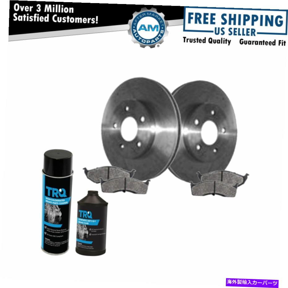 brake disc rotor 00-04プリマスダッジネオン用の化学物質付きフロントディスクブレーキパッドとローターキット Front Disc Brake Pad & Rotor Kit w/Chemicals for 00-04 Plymouth Dodge Neon【並行輸入品】 43,098円