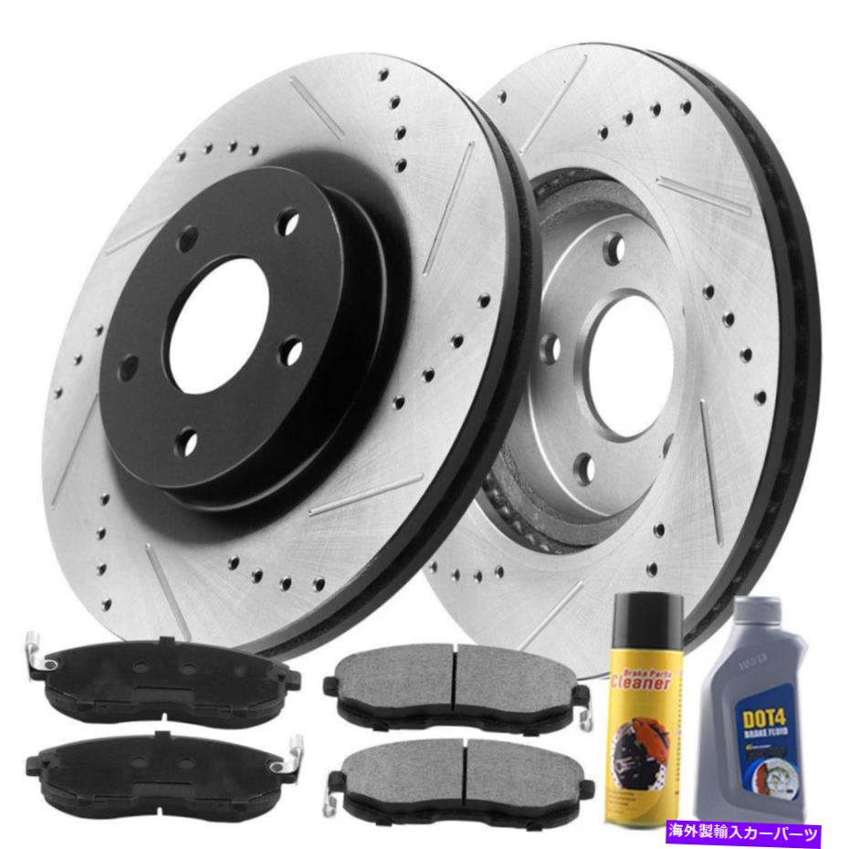 brake disc rotor 2010 - 16年ホンダCR-V Acura RDXリアEコーティングブレーキローター +ディスクパッドG9。 For 2010-16 Honda CR-V Acura RDX Rear E-coating Brake Rotors + Disc Pads G9.【並行輸入品】