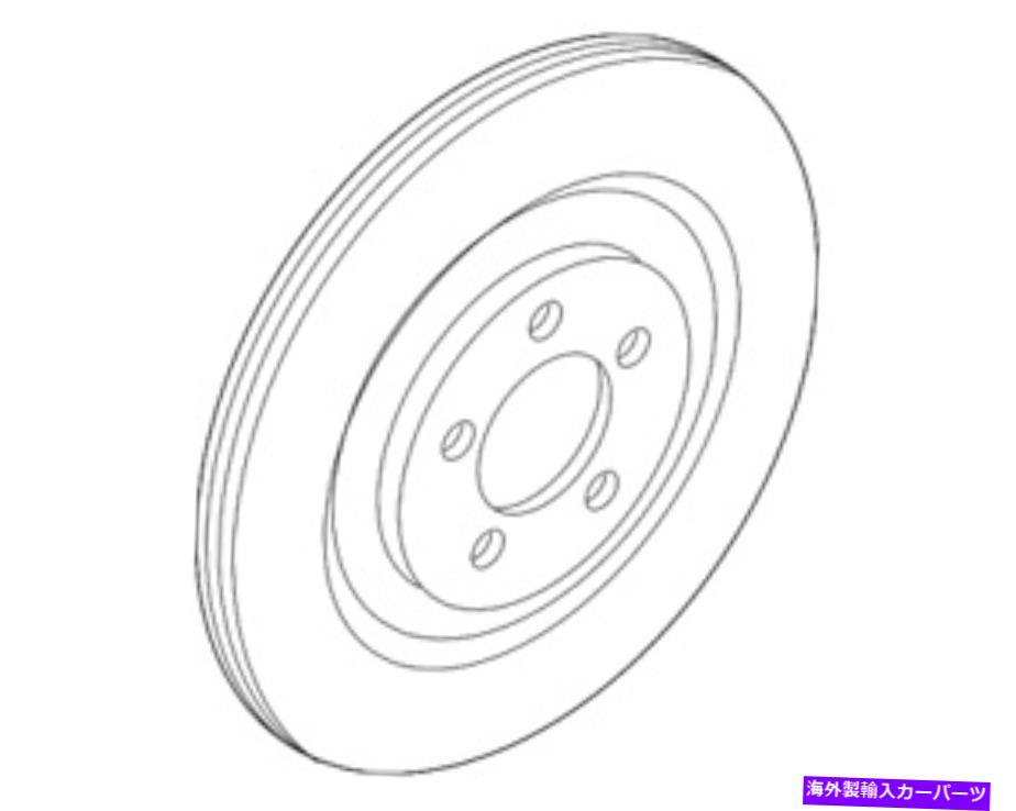 brake disc rotor 本物のフォードディスクブレーキローターリアL1MZ-2C026-A Genuine Ford Disc Brake Rotor Rear L1MZ-2C026-A【並行輸入品】