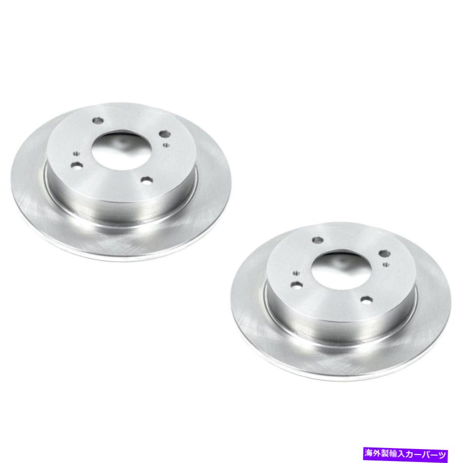 brake disc rotor Set-P15JBR169-2 PowerStop 2-Wheelセットブレーキディスク280セダンマキシマ用リアRWD SET-P15JBR169-2 Powerstop 2-Wheel Set Brake Discs Rear RWD for 280 Sedan Maxima【並行輸入品】