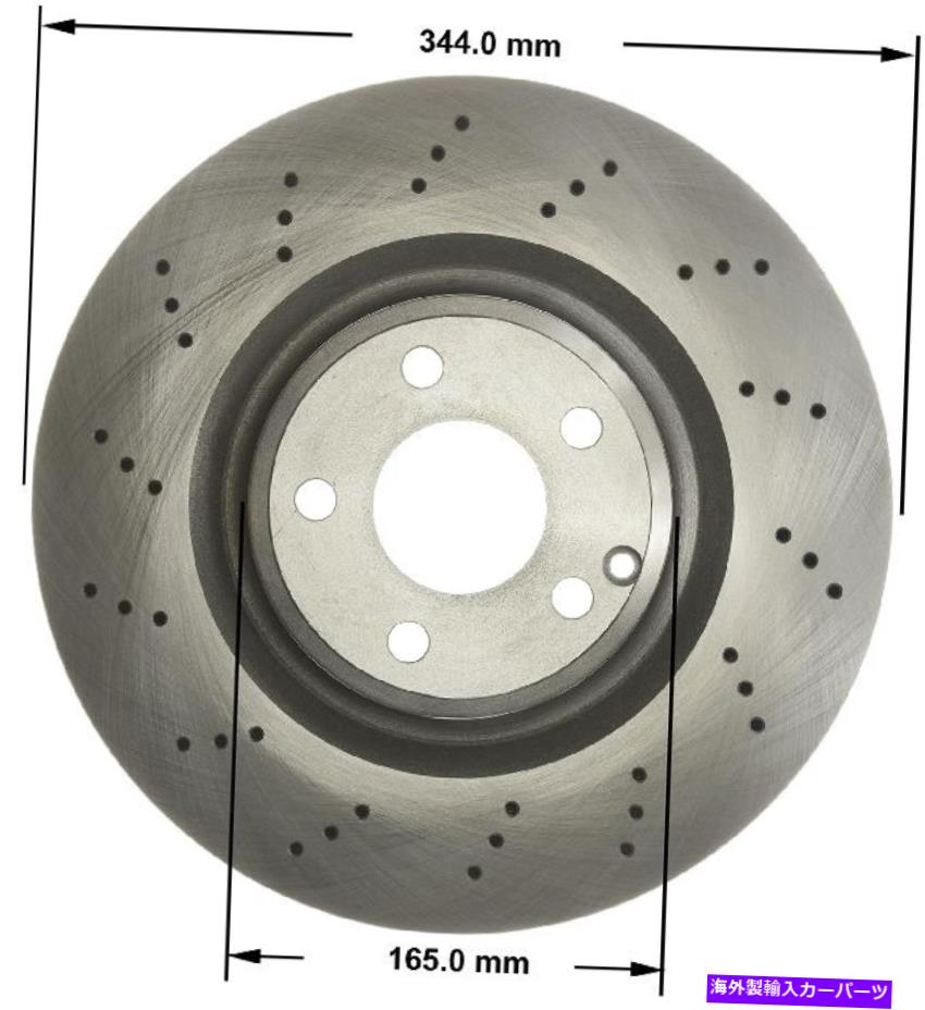 brake disc rotor SLK350用の新しいディスクブレーキローター New Disc Brake Rotor for SLK350【並行輸入品】