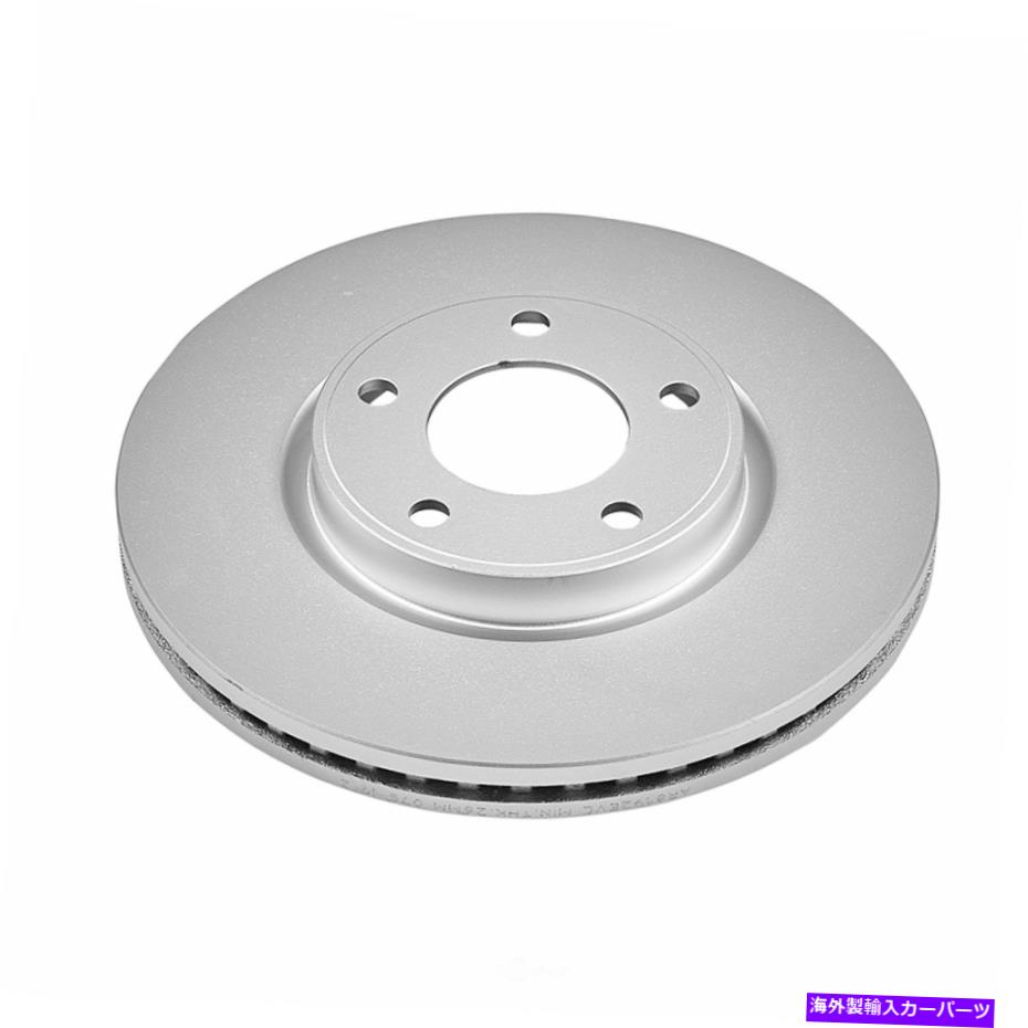 brake disc rotor ディスクブレーキローターフロント本物の幾何学コーティングローターフロントパワーストップAR8192EVC Disc Brake Rotor-Front Genuine Geomet Coated Rotor Front Power Stop AR8192EVC【並行輸入品】