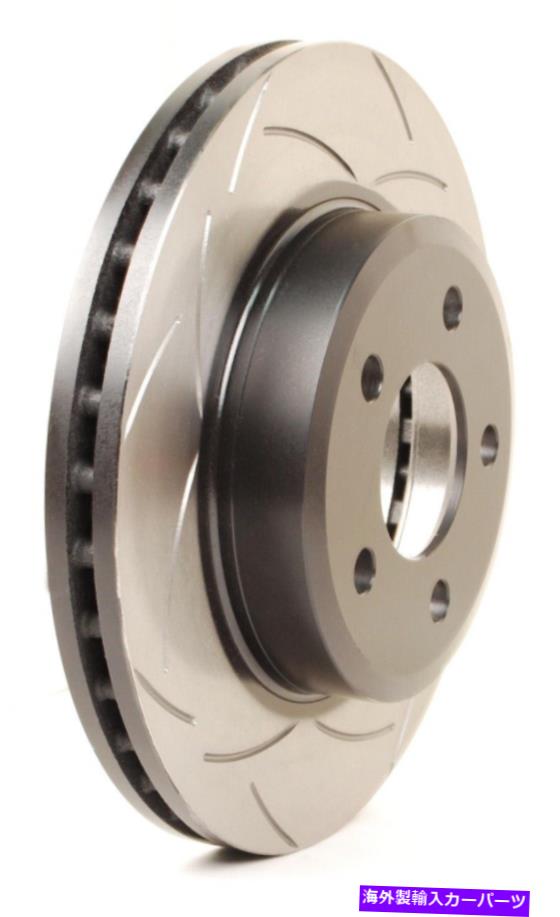 brake disc rotor DBA 90-01 Integra / 93-05シビックフロントスロットストリートシリーズローター（4ラグのみ） DBA 90-01 Integra / 93-05 Civic Front Slotted Street Series Rotor (4 Lug Only)【並行輸入品】
