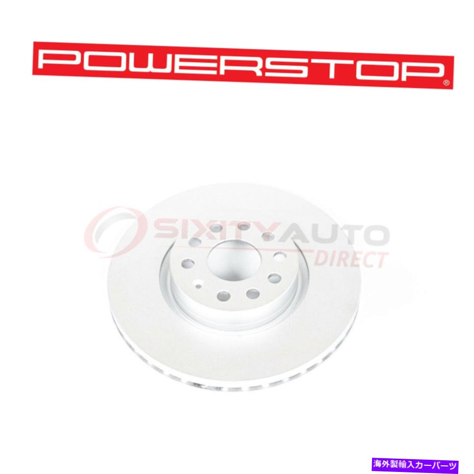 brake disc rotor 2015年から2017年のアウディQ3 Quattro TSのパワーストップエボリューションコーティングディスクブレーキローター Power Stop Evolution Coated Disc Brake Rotors for 2015-2017 Audi Q3 Quattro ts【並行輸入品】