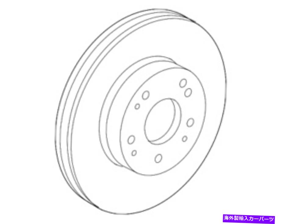 brake disc rotor 本物のホンダディスクブレーキローターフロント45251-T2F-A51 Genuine Honda Disc Brake Rotor Front 45251-T2F-A51【並行輸入品】