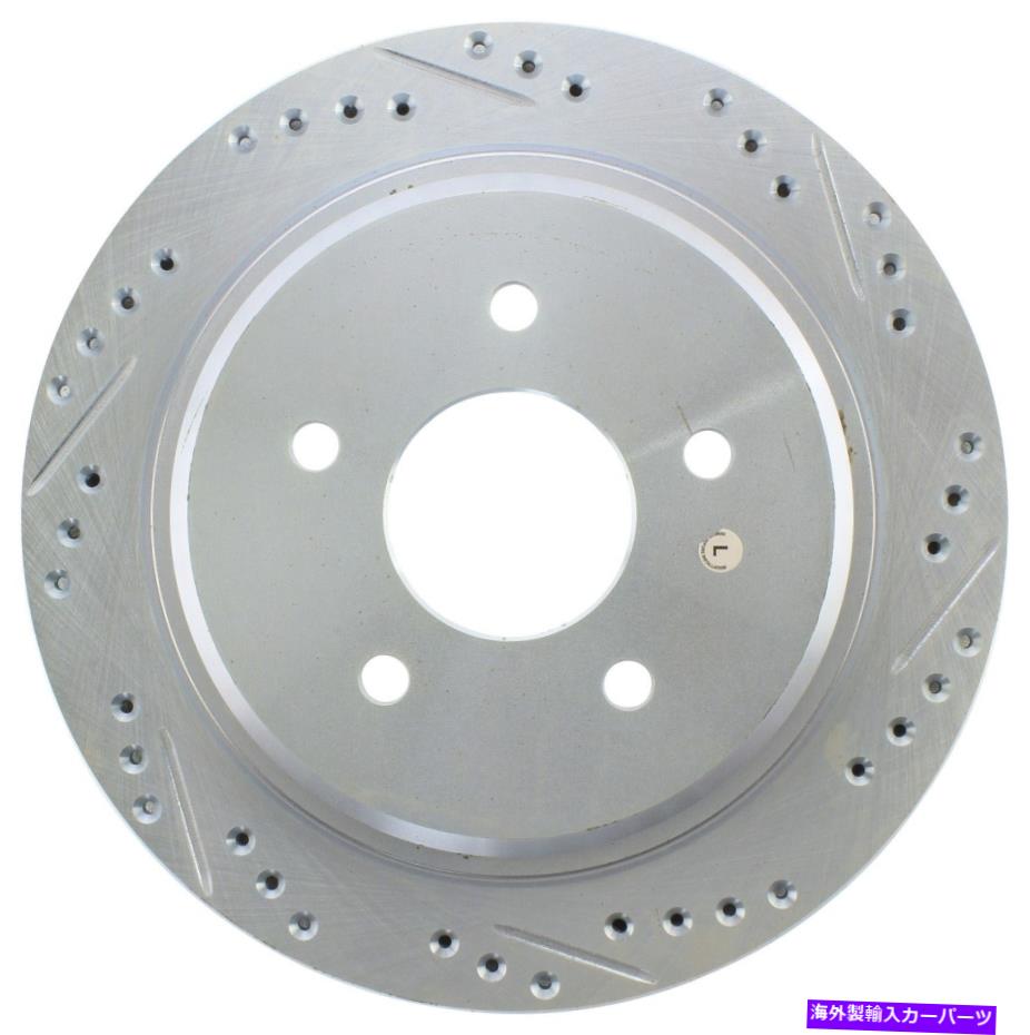 brake disc rotor STOPTECH 227.62061L SELECT SPORT SPORT Cross-drilled and Slotted Disc Brake Rotor StopTech 227.62061L Select Sport Cross-Drilled And Slotted Disc Brake Rotor【並行輸入品】