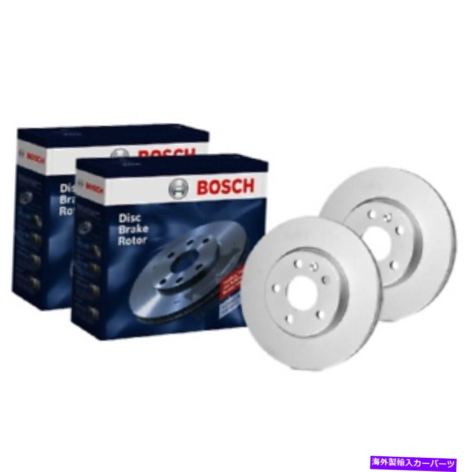 brake disc rotor ボッシュフロントブレーキローターフィットフォードフェアモントEB II 4L H 1992-1993 Bosch Front Brake Rotors fit Ford Fairmont EB II 4L H 1992 - 1993【並行輸入品】