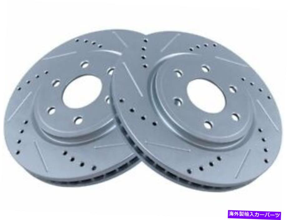 brake disc rotor 日産フロンティアパスファインダーエクターXterra VJ88Z3用のフロントブレーキローターセット Front Brake Rotor Set For Nissan Frontier Pathfinder Equator Xterra VJ88Z3【並行輸入品】