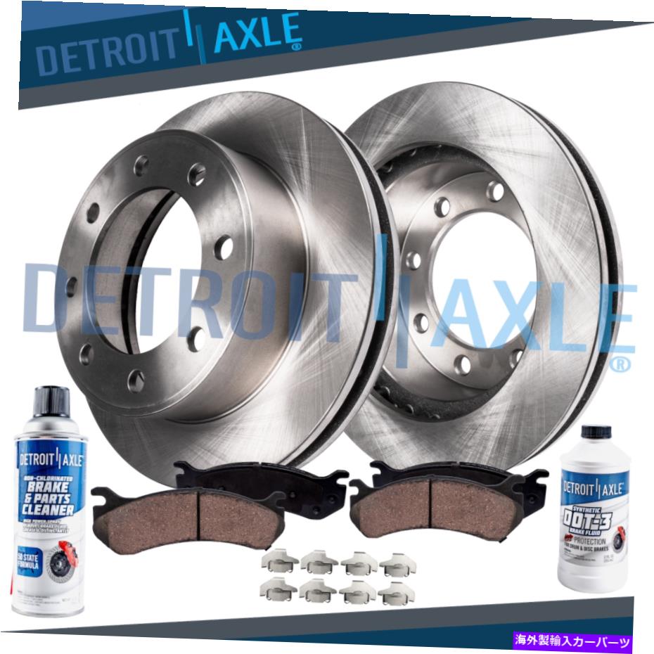 【楽天市場】brake disc rotor 8ラグリアディスクブレーキローターとドッジRAM用ブレーキパッドキット2500 3500 2WD