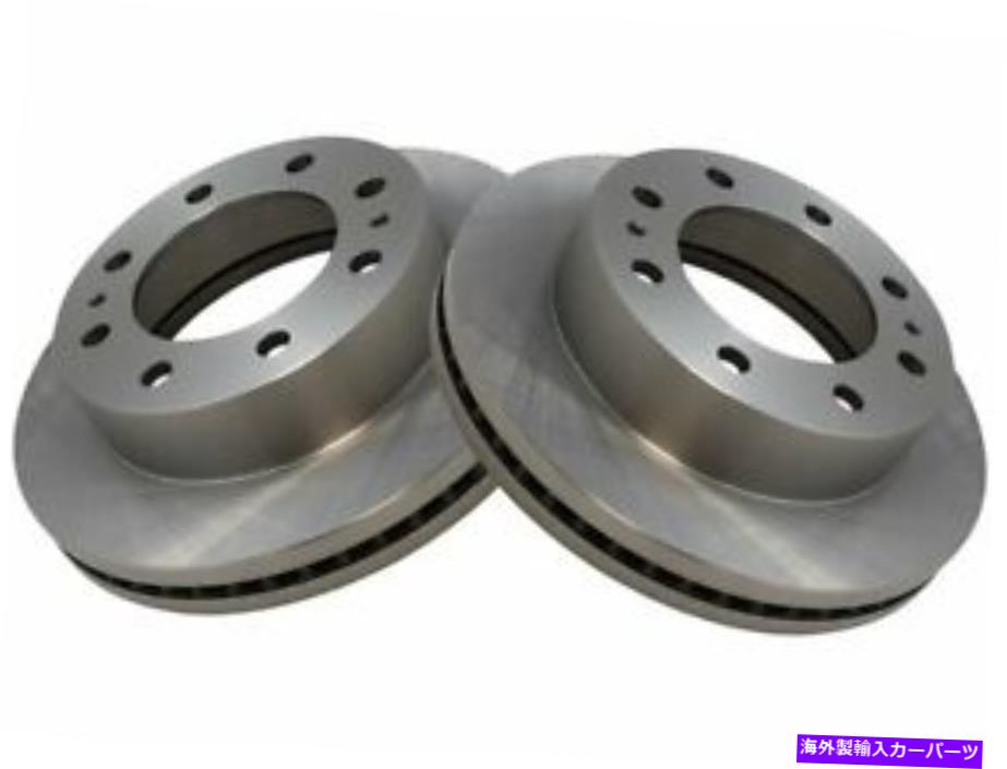 brake disc rotor フロントTRQブレーキローターセットはシボレーシルバラード2500 1999-2004 24SZQVに適合します Front TRQ Brake Rotor Set fits Chevy Silverado 2500 1999-2004 24SZQV【並行輸入品】