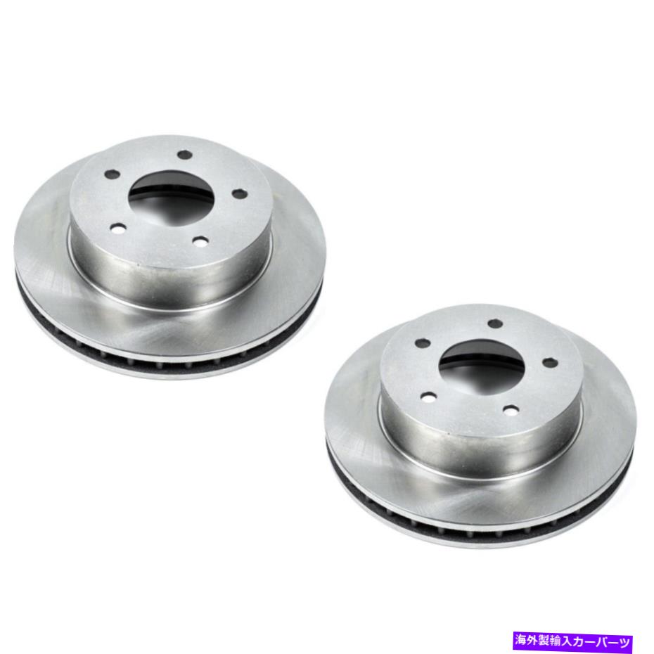 brake disc rotor Set-P15AR8622-2 PowerStop Brake Disc SET-P15AR8622-2 Powerstop Brake Discs 2-Wheel Set Front AWD for Chevy Astro GMC【並行輸入品】