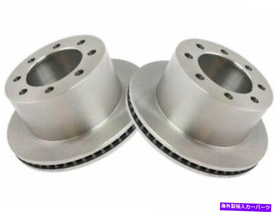 brake disc rotor リアTRQブレーキローターセットフィットシボレーシルバラード3500クラシック2007 91QNWG Rear TRQ Brake Rotor Set fits Chevy Silverado 3500 Classic 2007 91QNWG【並行輸入品】
