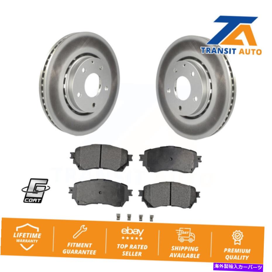 brake disc rotor 2019-2020マツダ6のフロントコートブレーキローターセラミックパッドキット6 Front Coat Brake Rotor Ceramic Pad Kit For 2019-2020 Mazda 6 Naturally Aspirated【並行輸入品】
