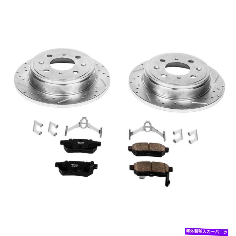 brake disc rotor パワーストップ1クリックZ23エボリューションスポーツブレーキキット92-00ホンダシビック Power Stop 1-Click Z23 Evolution Sport Brake Kit for 92-00 Honda Civic【並行輸入品】