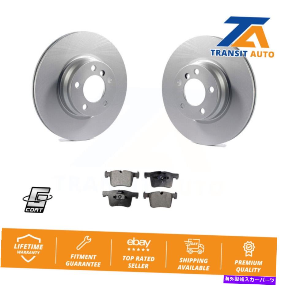 brake disc rotor BMW 328i Xdrive 428iグランクーペ用のフロントコートブレーキローターセミメタリックパッドキット Front Coat Brake Rotor Semi-Metallic Pad Kit For BMW 328i xDrive 428i Gran Coupe【並行輸入品】