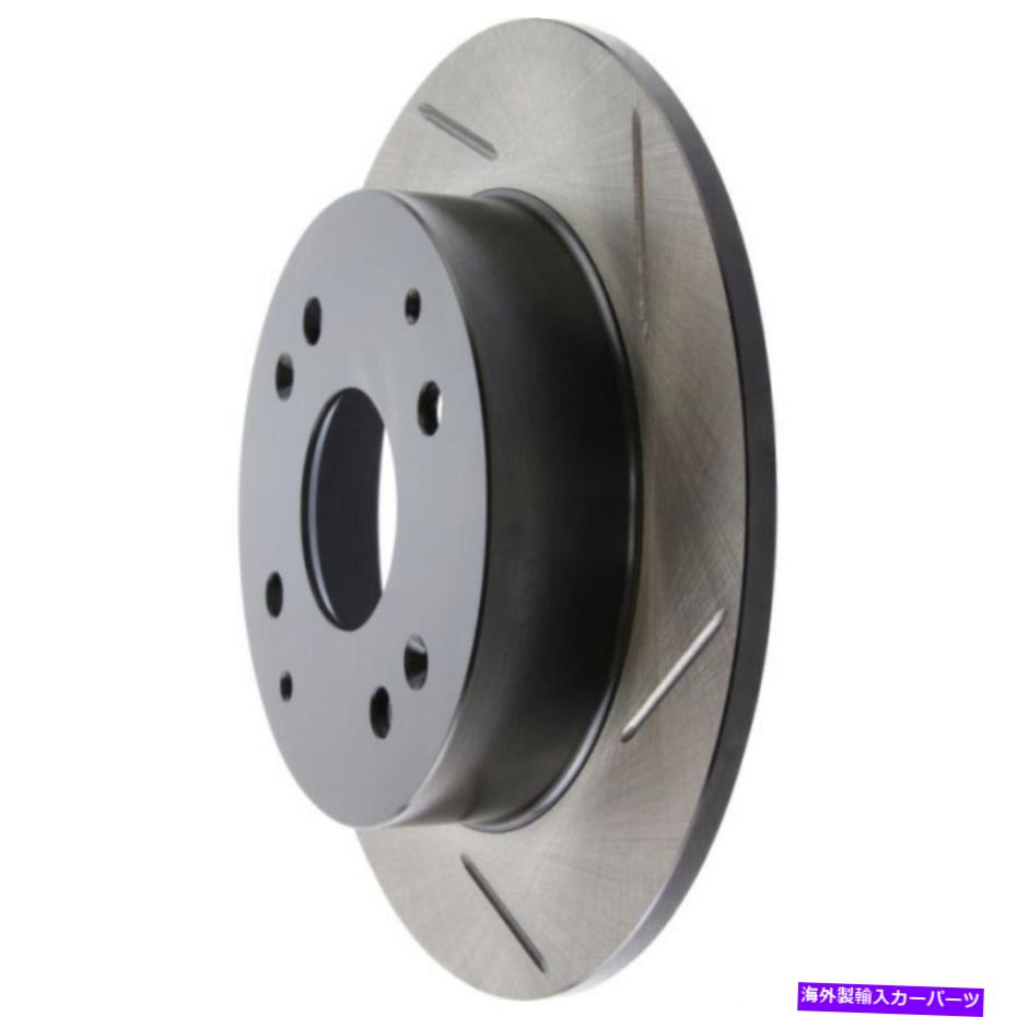 brake disc rotor ホンダアコード1998 2002ブレーキロータースロットリアドライバーサイドのストップテック StopTech For Honda Accord 1998 2002 Brake Rotor Slotted Rear Driver Side【並行輸入品】