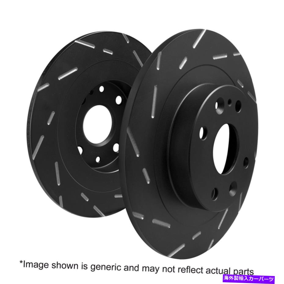 brake disc rotor ディスクブレーキローター-USRシリーズスポーツスロットスロットローターリアEBCブレーキUSR728 Disc Brake Rotor-USR Series Sport Slotted Rotor Rear EBC Brake USR728【並行輸入品】