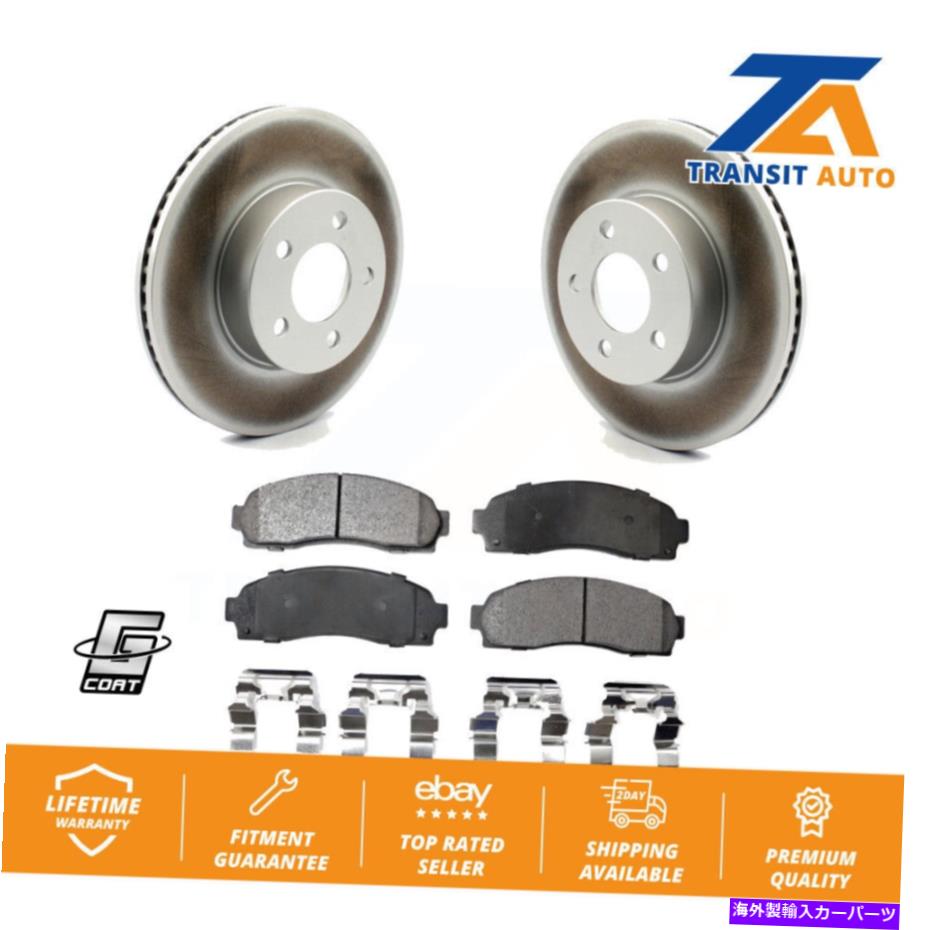 brake disc rotor Ford Ranger Explorer Sport Trac Mazda用のフロントコートブレーキローターセラミックパッドキット Front Coat Brake Rotor Ceramic Pad Kit For Ford Ranger Explorer Sport Trac Mazda【並行輸入品】