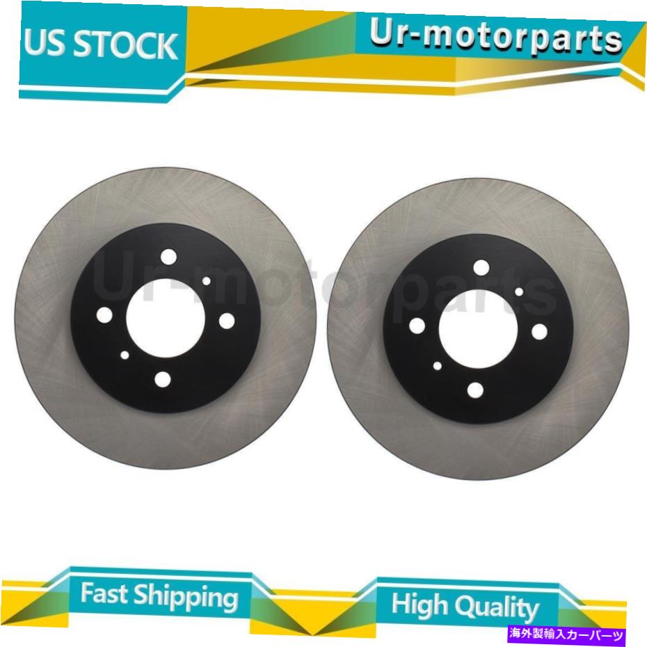 brake disc rotor （2）フロントディスクブレーキローター中心部品に適合したMitsubishi Lancer 2002-2007 (2) Front Disc Brake Rotor Centric Parts Fits Mitsubishi Lancer 2002-2007【並行輸入品】