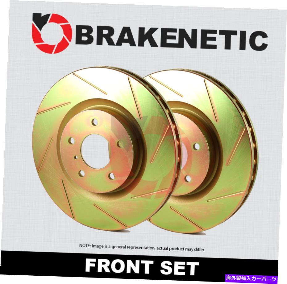 brake disc rotor [フロントセット] Brakenetic SportスロットスロットブレーキディスクローターBNS45070.SS [FRONT SET] BRAKENETIC SPORT SLOTTED Brake Disc Rotors BNS45070.SS【並行輸入品】