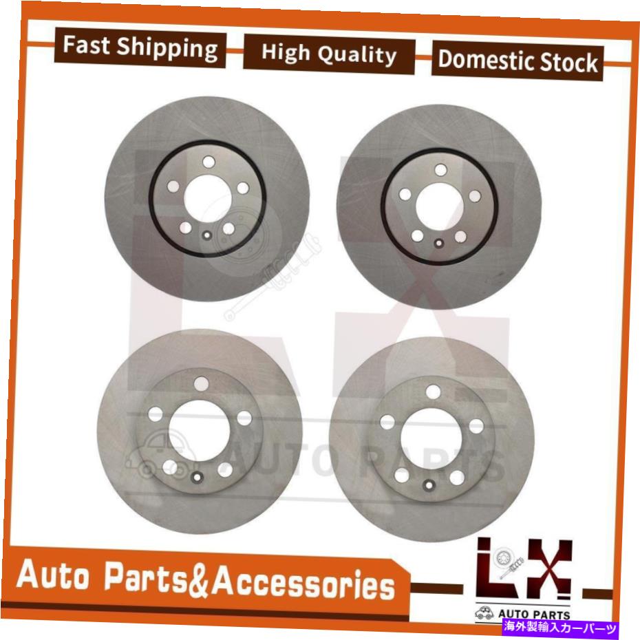 brake disc rotor 4PCS C-TEKディスクブレーキローターフロントリアフィットA1アウディ2011-2014 4PCS C-Tek Disc Brake Rotor Front Rear Fits A1 Audi 2011-2014【並行輸入品】