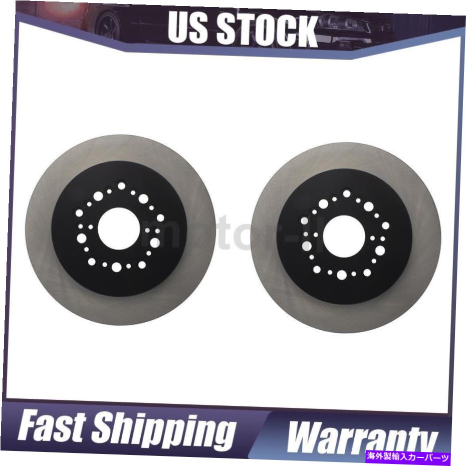brake disc rotor 1992年から2000年のレクサス向けの中心部品2xリアディスクブレーキローター Centric Parts 2X Rear Disc Brake Rotor For 1992-2000 Lexus【並行輸入品】