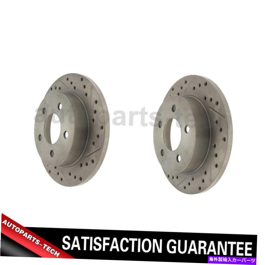 brake disc rotor 2x stoptechリア左後部右後部ディスクブレーキローター1994年?2004 2x StopTech Rear Left Rear Right Disc Brake Rotor For Ford 1994~2004【並行輸入品】