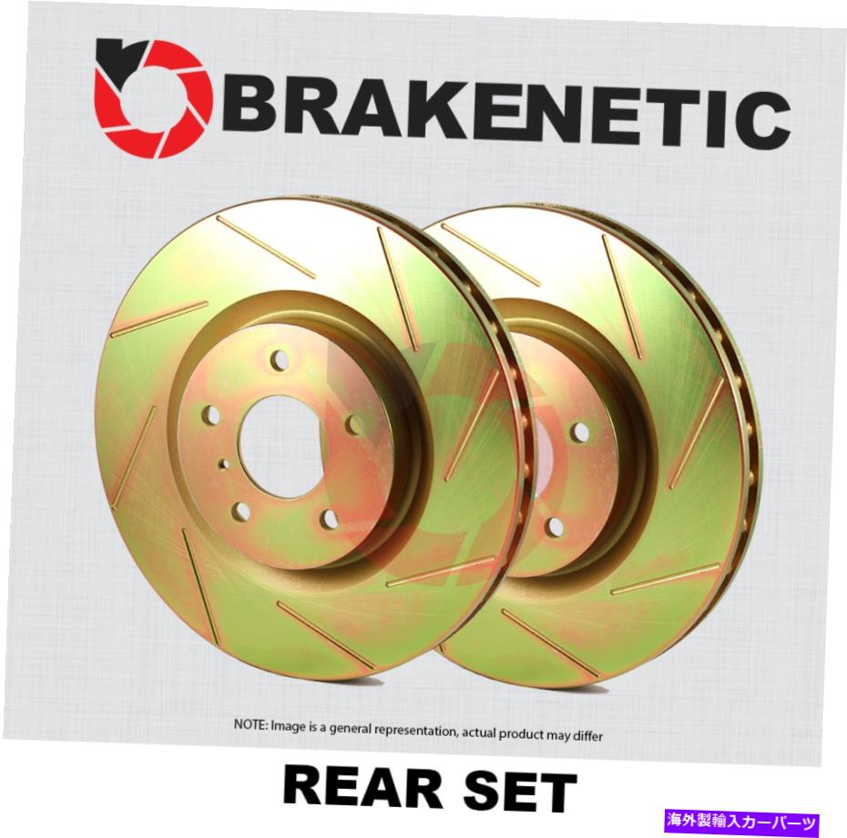brake disc rotor [リアセット] Brakenetic SportスロットスロットブレーキディスクローターBNS51027.SS [REAR SET] BRAKENETIC SPORT SLOTTED Brake Disc Rotors BNS51027.SS【並行輸入品】