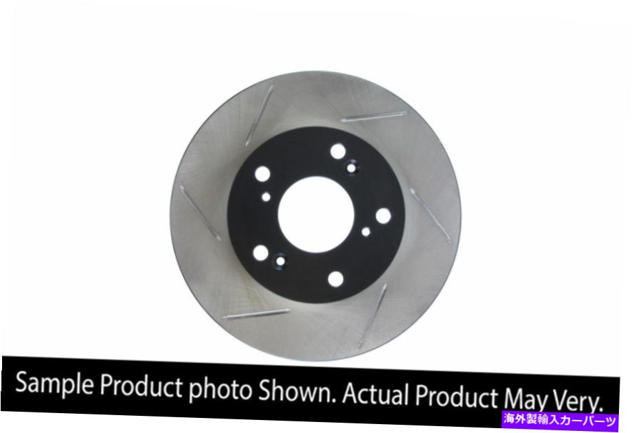 brake disc rotor STOPTECH SPORT SLOTTED BRAKE ROTOR FRORD RIGHT CIVIC LX EX DX 06-11 SI 04-05 StopTech Sport Slotted Brake Rotor Front Right Civic LX EX DX 06-11 Si 04-05【並行輸入品】