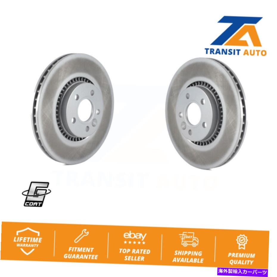 brake disc rotor ボルボS60 XC70 S80ランドローバーLR2 V60クロスV70用フロントコートブレーキローターペア Front Coat Brake Rotors Pair For Volvo S60 XC70 S80 Land Rover LR2 V60 Cross V70【並行輸入品】