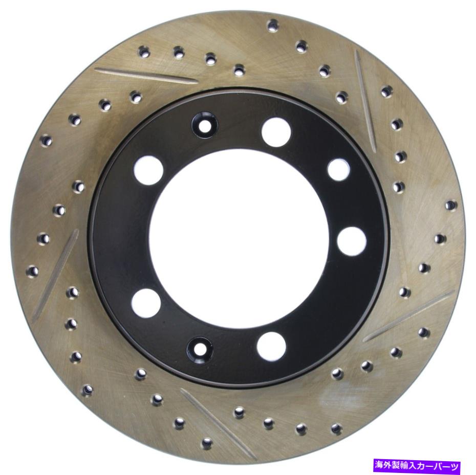 brake disc rotor STOPTECH 127.37023L SELECT SPORT SPORT Cross-drilled and Slotted Disc Brake Rotor StopTech 127.37023L Select Sport Cross-Drilled And Slotted Disc Brake Rotor【並行輸入品】