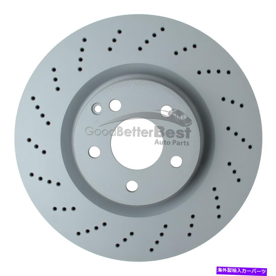 brake disc rotor メルセデスMB E550用の1つの新しいZimmermannディスクブレーキローターフロント400550220 One New Zimmermann Disc Brake Rotor Front 400550220 for Mercedes MB E550【並行輸入品】