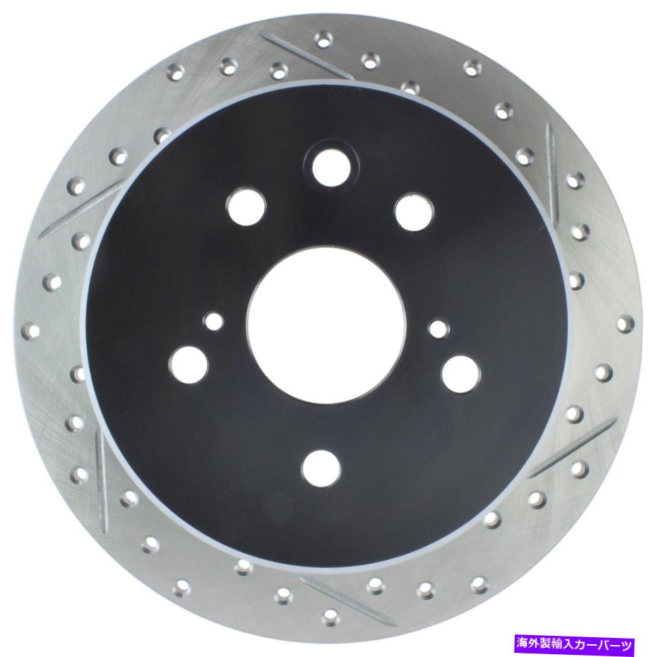 brake disc rotor STOPTECH 127.44142L SELECT SPORT SPORT Cross-drilled and Slotted Disc Brake Rotor StopTech 127.44142L Select Sport Cross-Drilled And Slotted Disc Brake Rotor【並行輸入品】